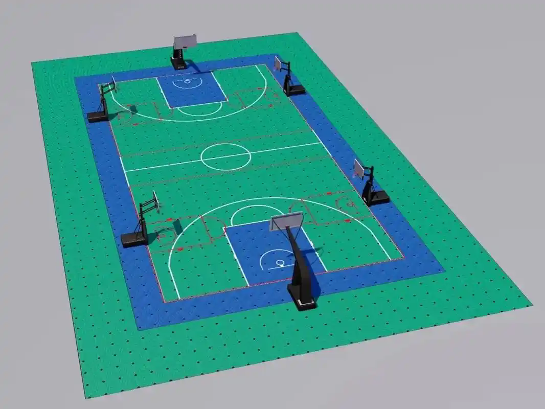 篮球场地建设 篮球场地建设